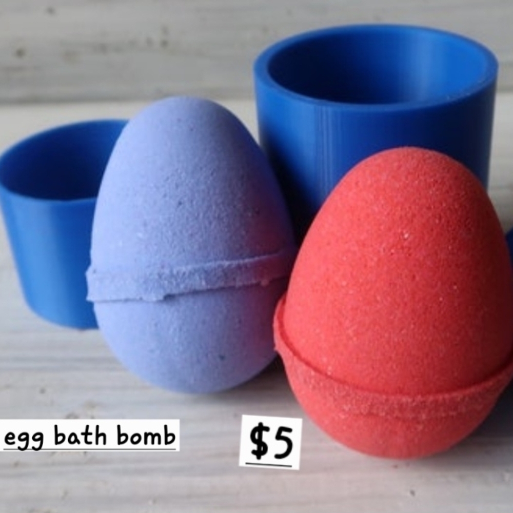 Colorful Egg Bath Bomb Set